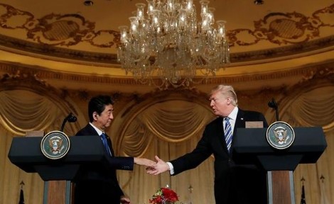 日本首相安倍晉三辭職，再也不用討好變幻莫測的美國總統(tǒng)特朗普了